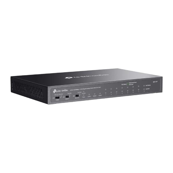 TP-Link DS111P Omada 10-Port Gigabit Desktop PoE Switch with 8-Port PoE+